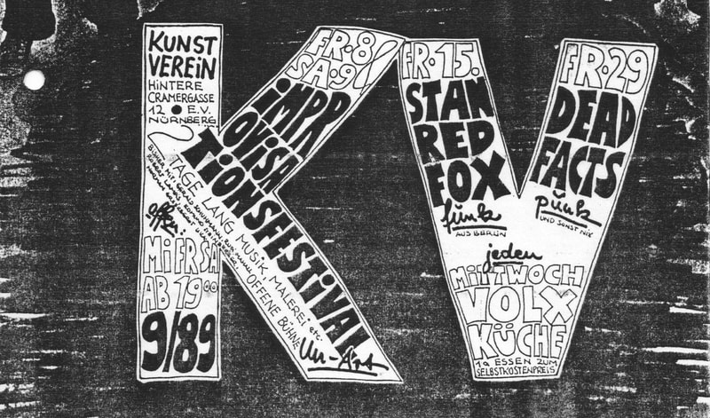 Kunstverein Programm September ’89